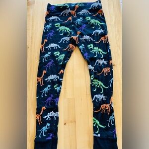 Hyde & Eeek baby leggings black w/ Dino’s.